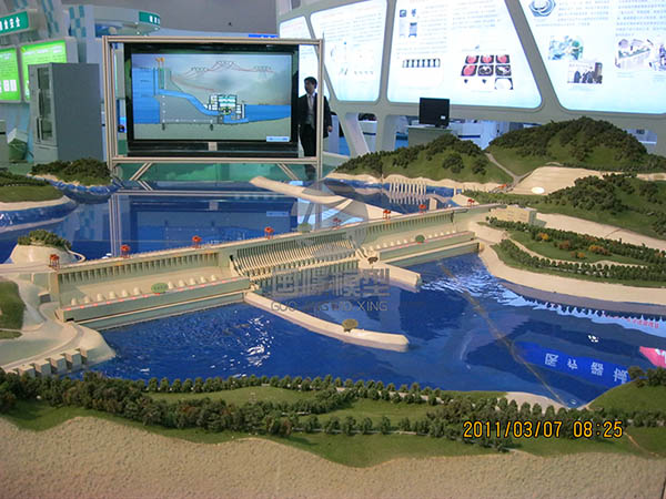 宜川县工业模型
